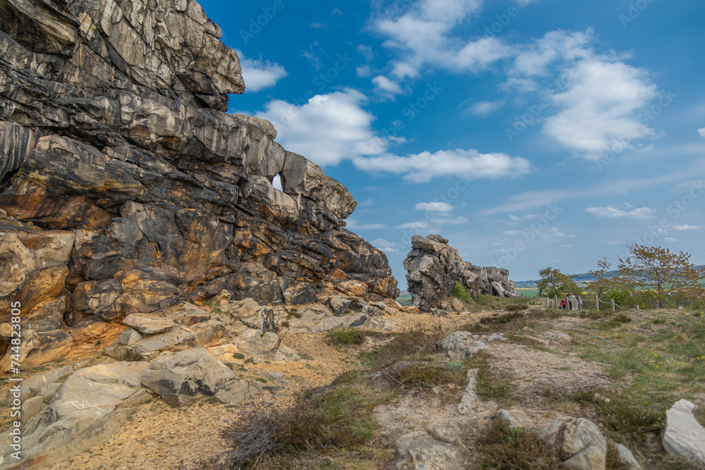 Wanderung Teufelsmauer bei Ballenstedt, Sachsen-Anhalt Wanderung Teufelsmauer bei Ballenstedt, Sachsen-Anhalt