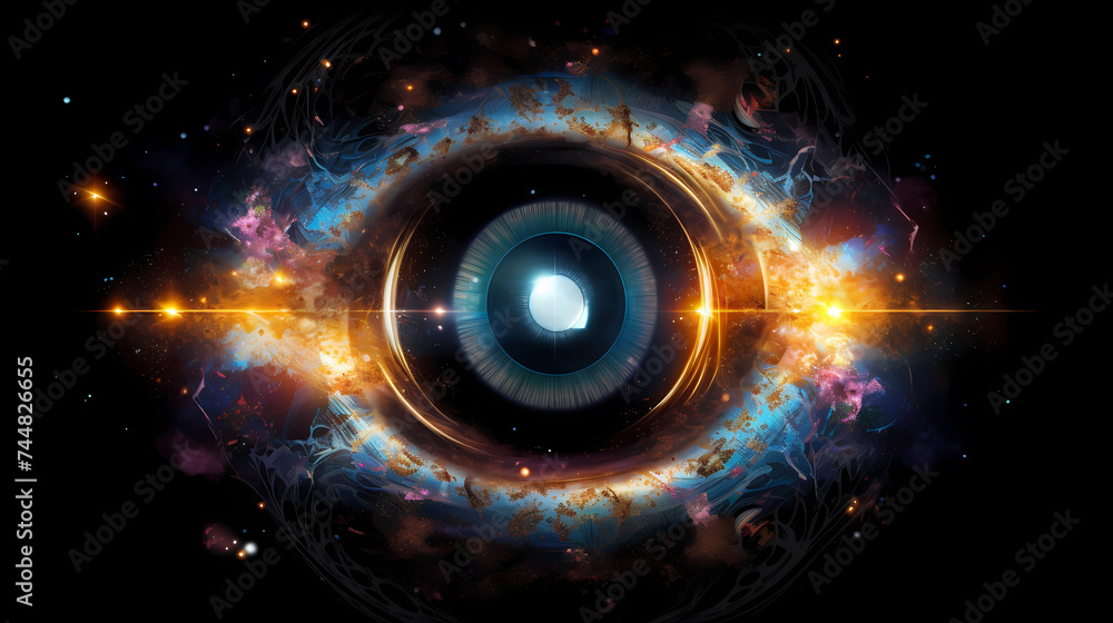 Colorful membrane of human eyes Colorful membrane of human eyes