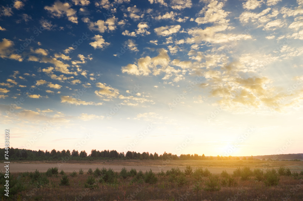 beautiful sunset cloudscape beautiful sunset cloudscape