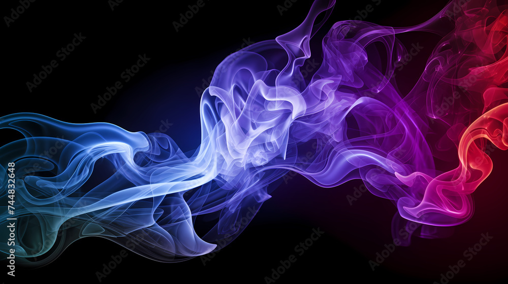 Abstract background of smoke or steam Abstract background of smoke or steam