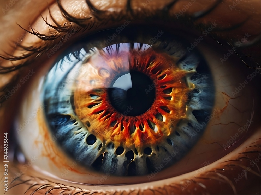 Amazing eye Generative Ai