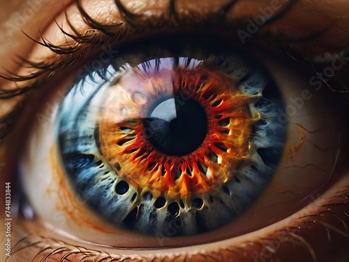 Amazing eye Generative Ai