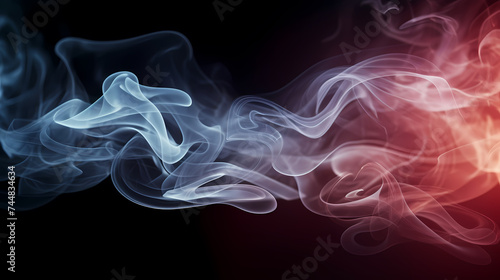 Smoke and steam effects overlay