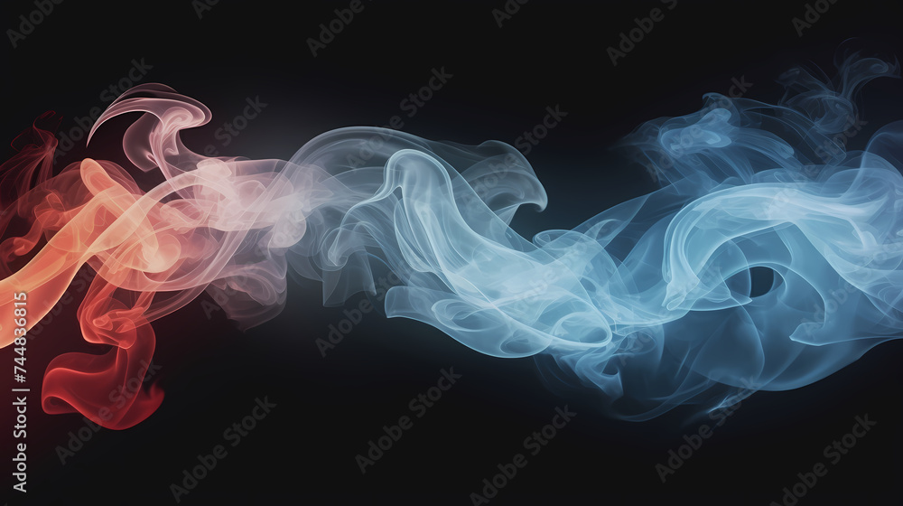 Fototapeta premium smoke illustration