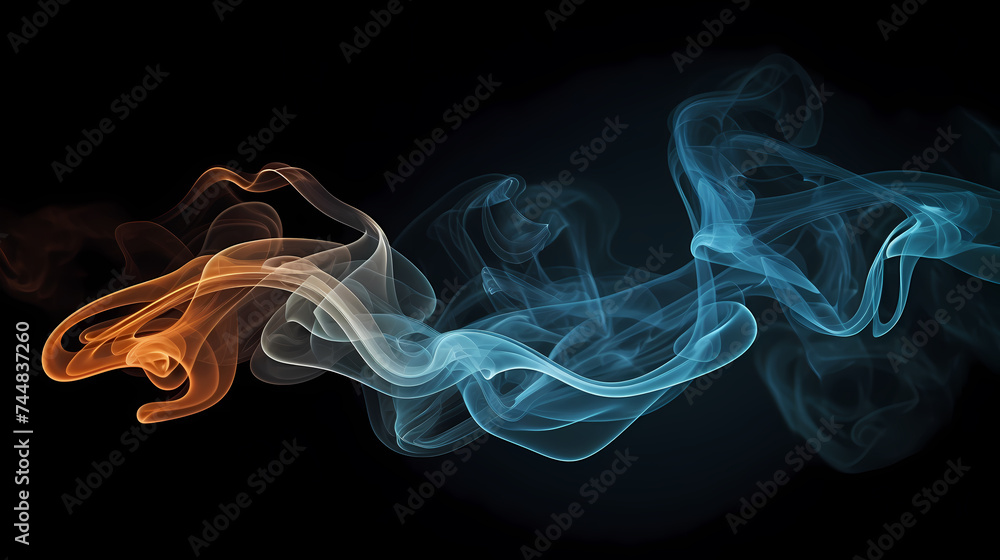 Obraz premium smoke illustration