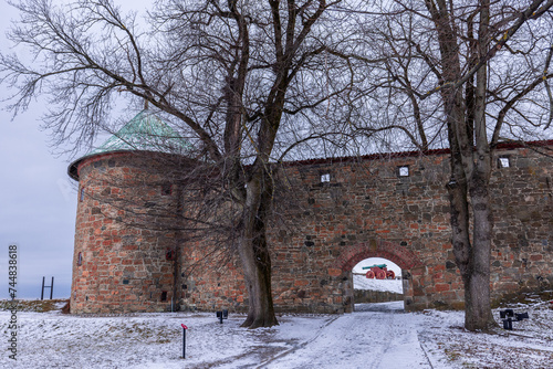 Photography Towers of Akershus castle in Oslo
