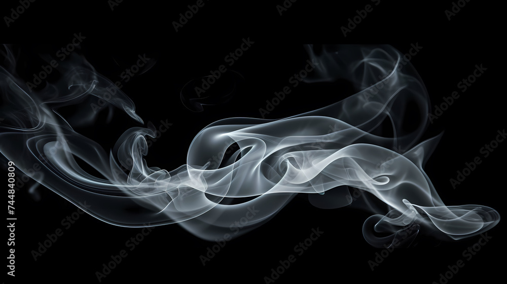 Obraz premium Beautiful smoke background