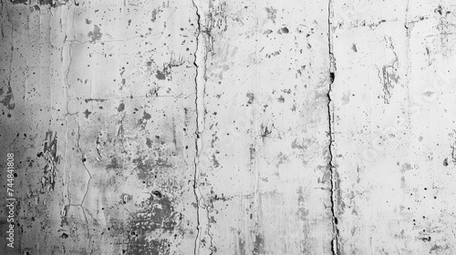 Brushed white wall texture. dirty background photo