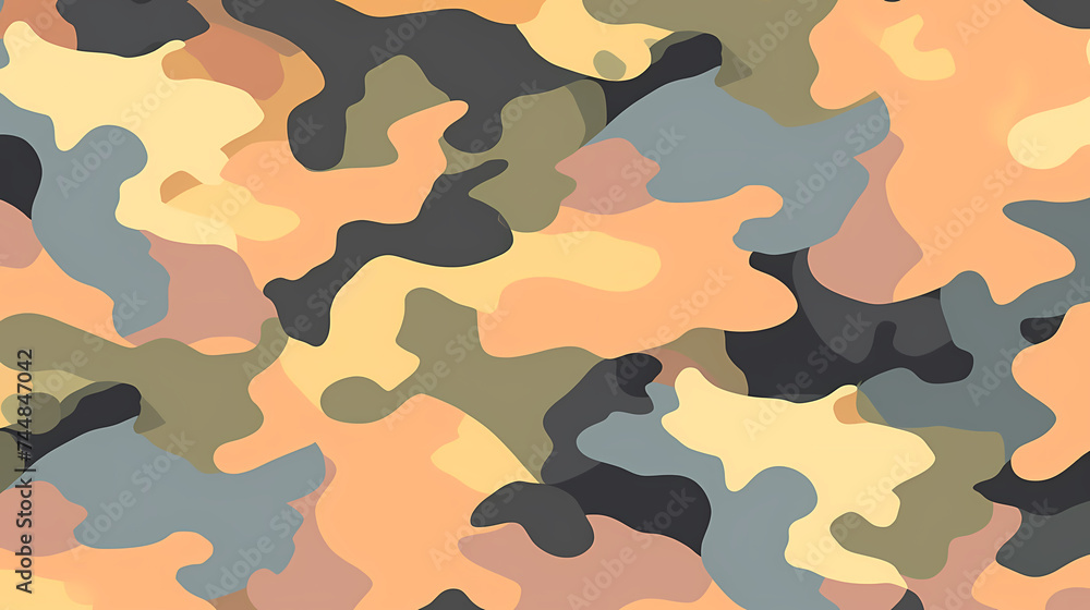 Camouflage seamless pattern Camouflage seamless pattern