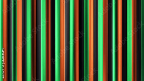 歌舞伎柄のカーテン映像の5パターンセット