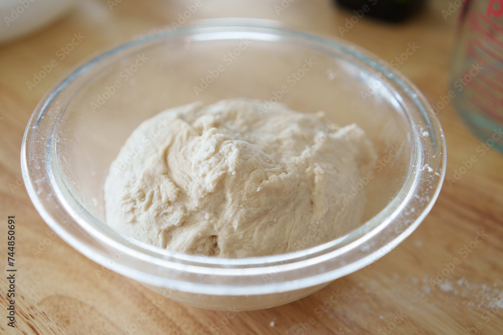 Dough for baking