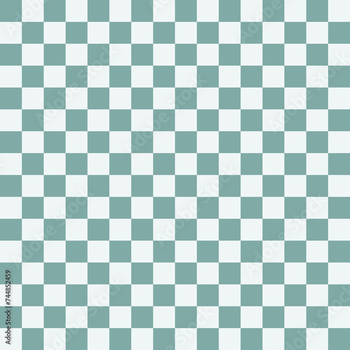 Fototapeta Naklejka Na Ścianę i Meble -  popular checker chess square abstract background. Chessboard seamless pattern