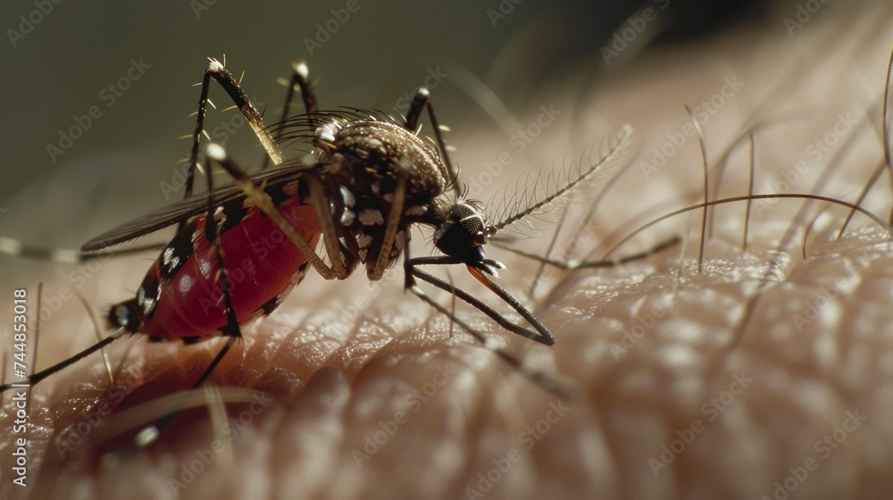 large mosquito biting a human on the arm with its tail full of blood in high resolution and quality large mosquito biting a human on the arm with its tail full of blood in high resolution and quality