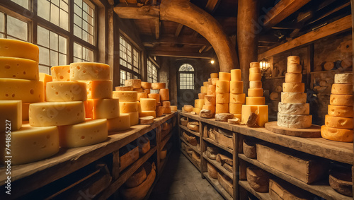 Beautiful vintage cheese factory
