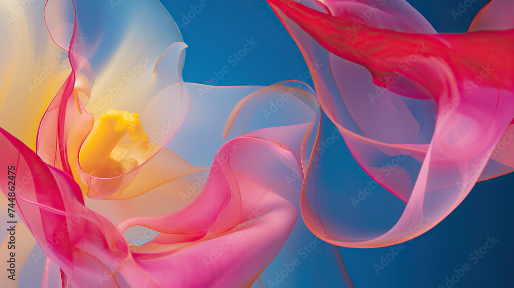 Abstract flowers background Abstract flowers background