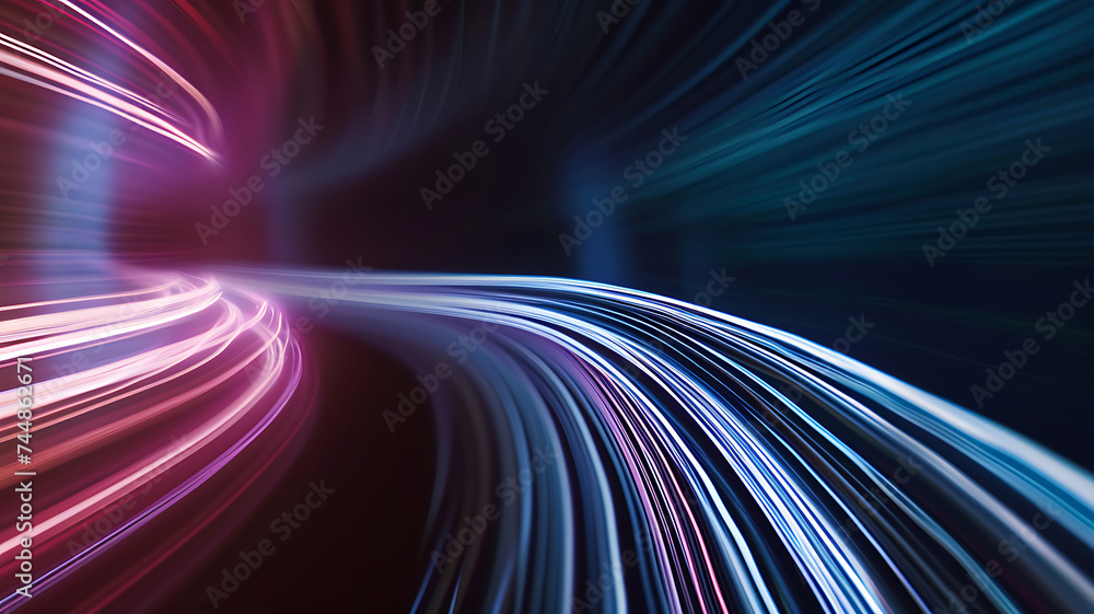 3d rendered speed of light neon wallpaper 3d rendered speed of light neon wallpaper