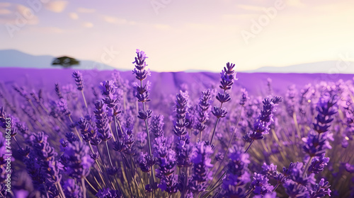 Beautiful lavender wallpaper © Derby