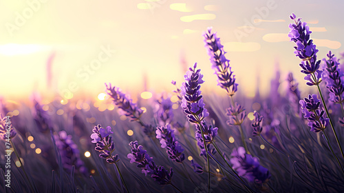 Beautiful lavender wallpaper