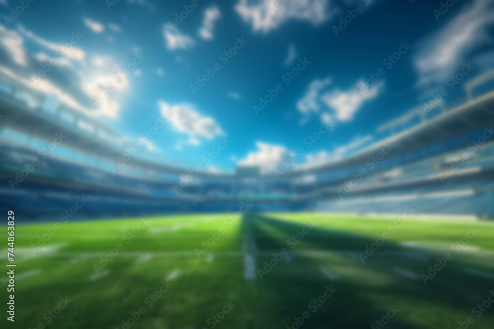 Defocused blurred sports stadium arena. Background as copy space Defocused blurred sports stadium arena. Background as copy space