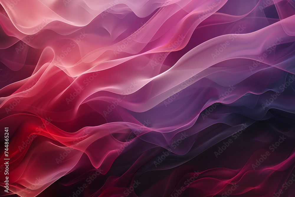 Fototapeta premium Abstrakter bunter Hintergrund mit Lichtkugeln und dynamischen Linien