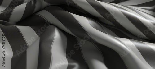 grayscale fabric waves, cloth 2 © Nindya