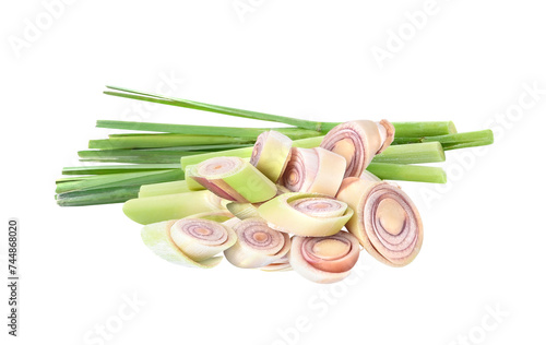 Lemon grass  isolated on transparent png