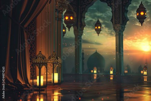 Ramadan background  © AbdurRahman