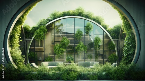 Green buildings, the concept of ecology and the environment