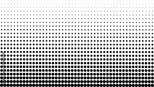 dots black halftone on white blackground