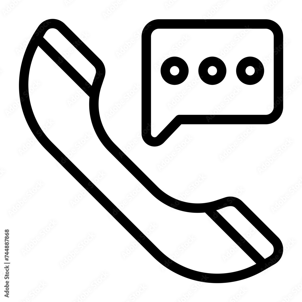 conversation line icon