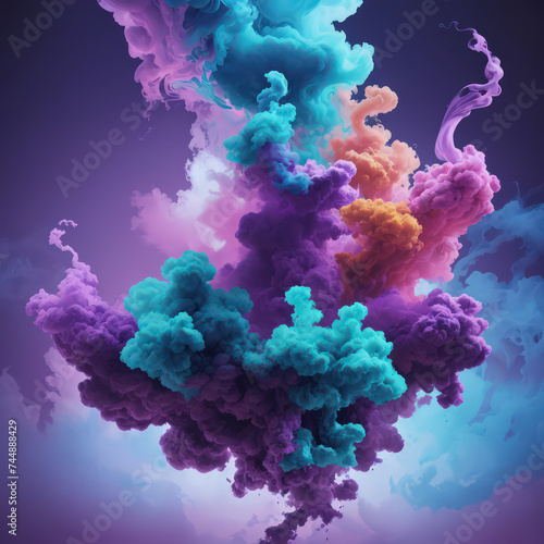 diversity of realms or diversity of the mind or diversity of fractal or background smoke, background abstract or abstract colorful background, BG UNLIMited 100% or wallpaper abstract or abstract color © BG UNLIMited 100%