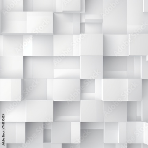 An abstract background with Yellow and white squares, in the style of layered geometry