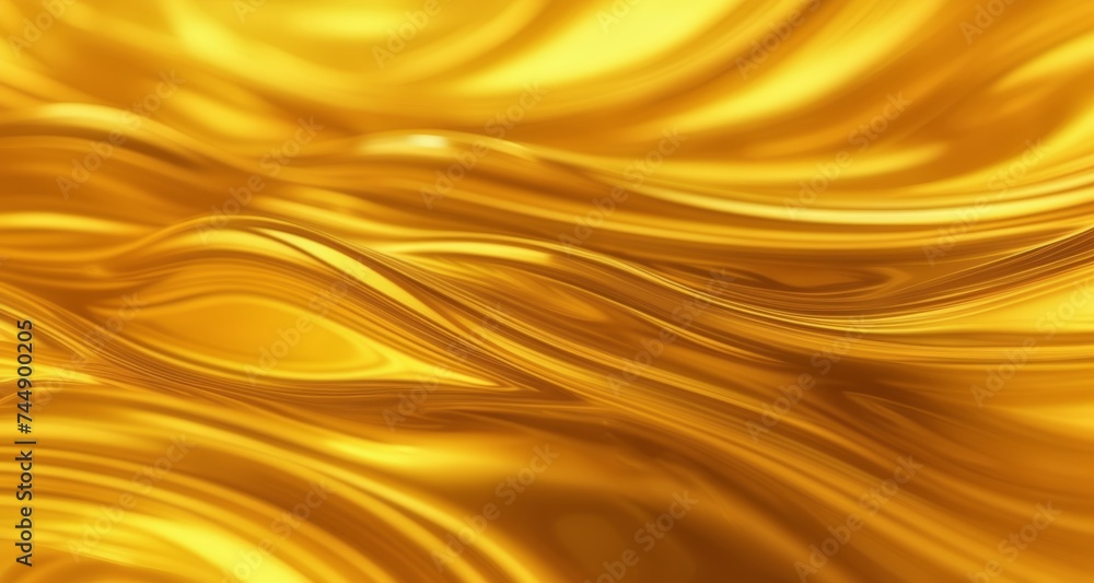 Golden abstract swirls, perfect for luxury and elegance Golden abstract swirls, perfect for luxury and elegance