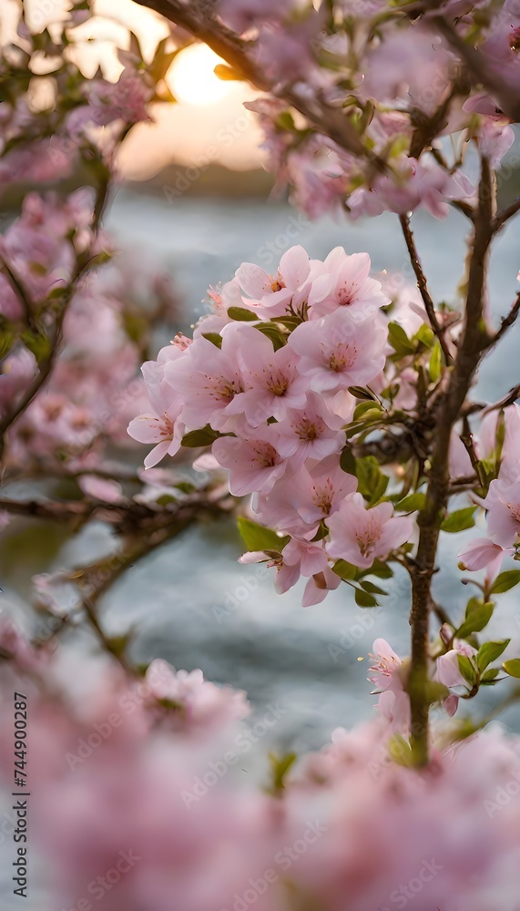 pink cherry blossom