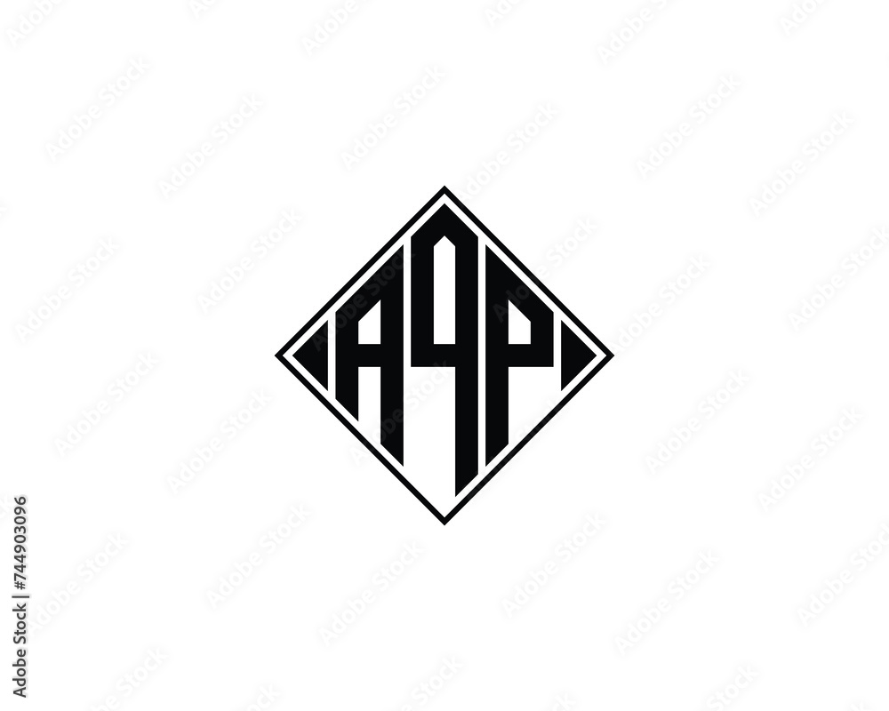 AQP logo design vector template AQP logo design vector template