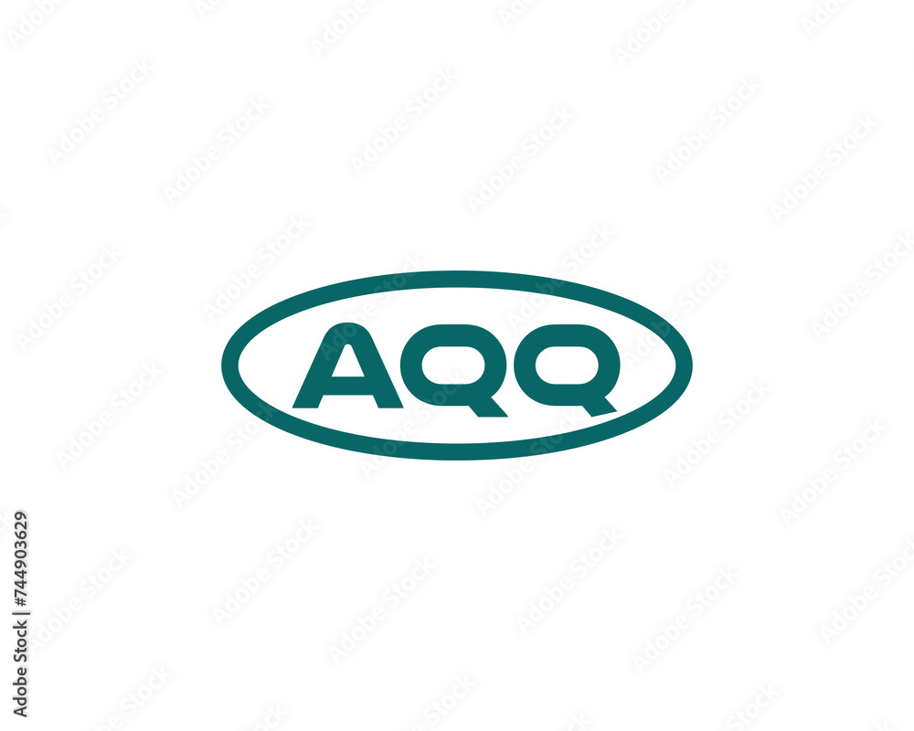 AQQ logo design vector template AQQ logo design vector template