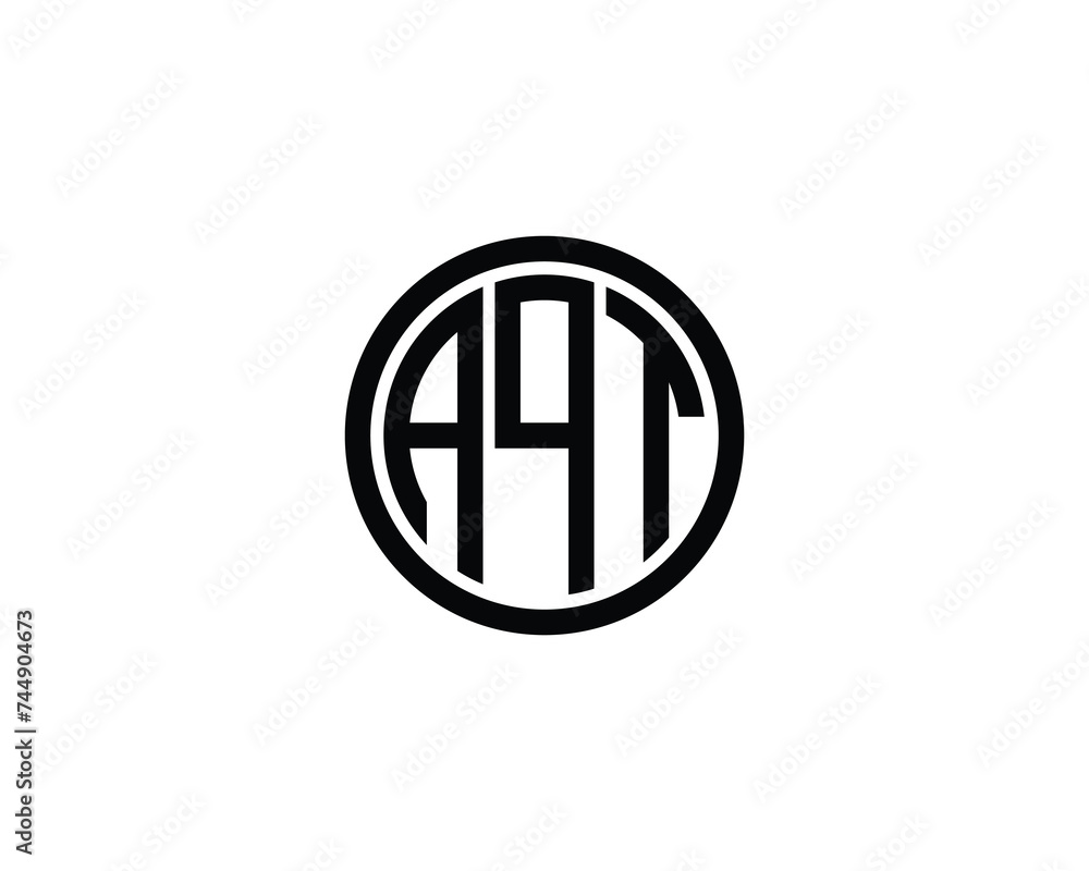AQT Logo design vector template