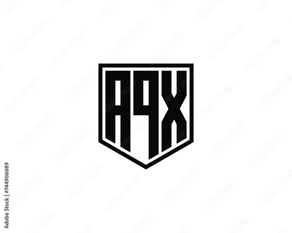 AQX logo design vector template AQX logo design vector template