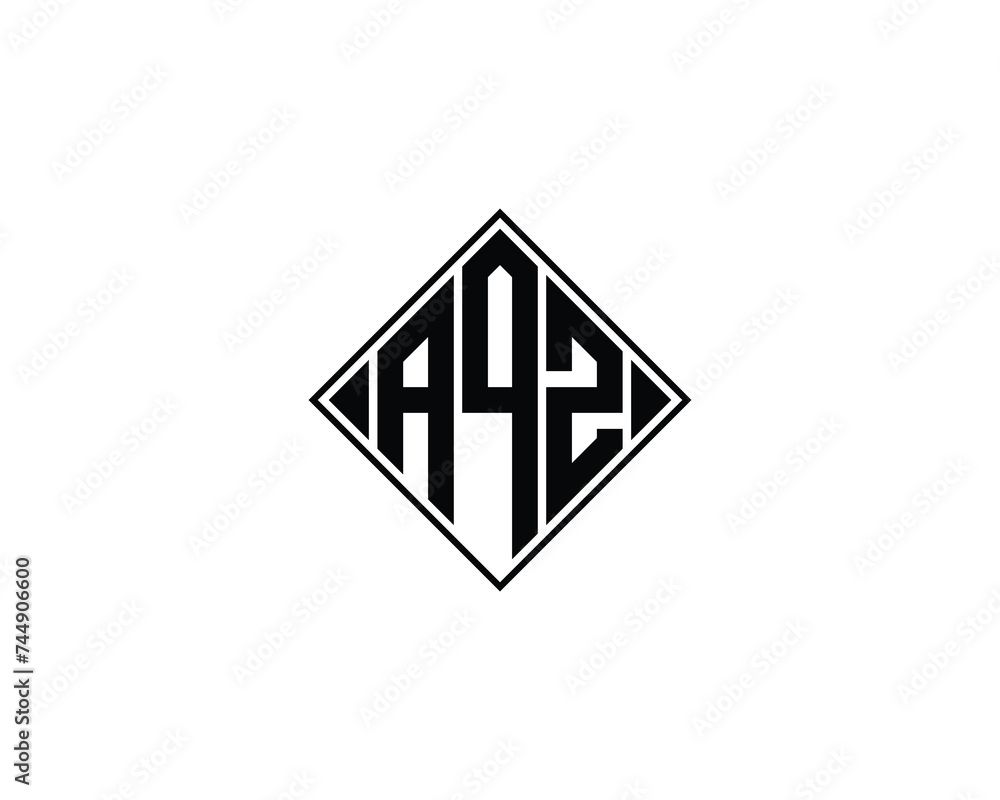 AQZ logo design vector template AQZ logo design vector template