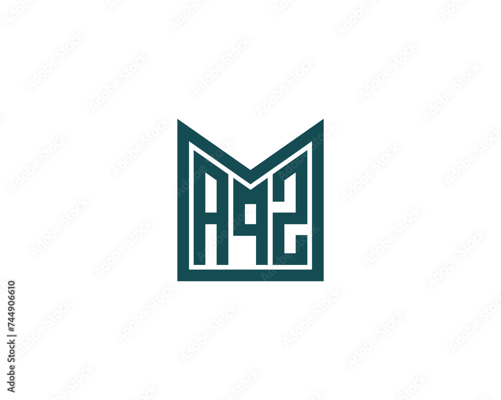 AQZ logo design vector template AQZ logo design vector template