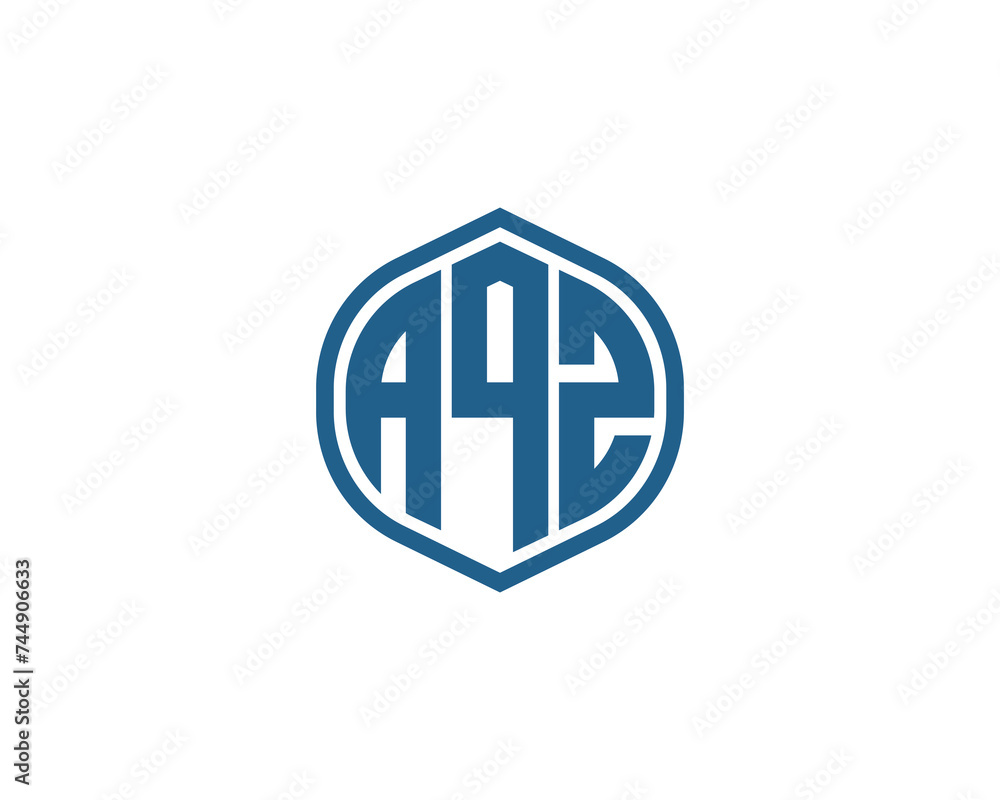 AQZ logo design vector template AQZ logo design vector template
