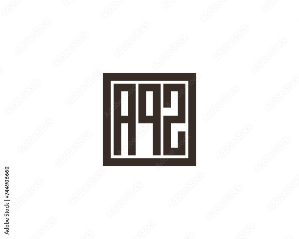 AQZ logo design vector template AQZ logo design vector template