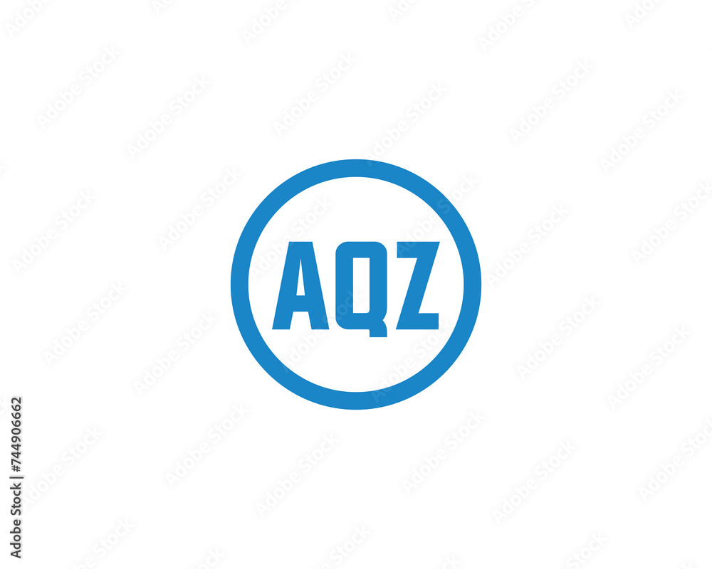 AQZ logo design vector template AQZ logo design vector template