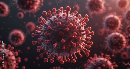  Viral Infection - A Close-Up Look at the Enemy Within © vivekFx