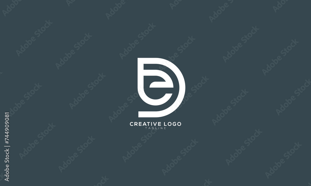 ED DE Abstract initial monogram letter alphabet logo design ED DE Abstract initial monogram letter alphabet logo design