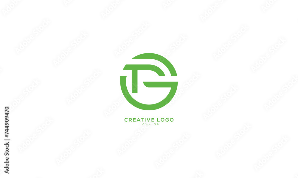 TG FG GT Abstract initial monogram letter alphabet logo design TG FG GT Abstract initial monogram letter alphabet logo design