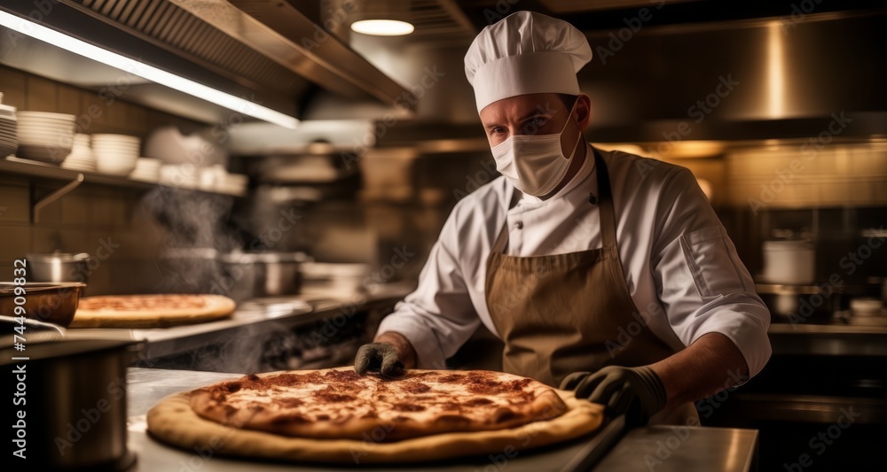  Mastering the art of pizza in a professional kitchen
