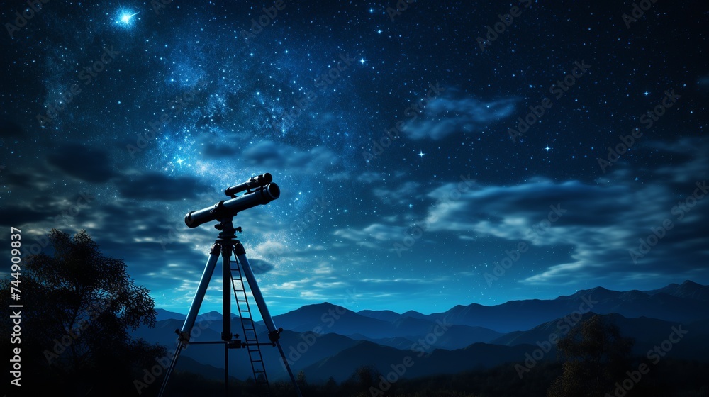 the phenomenon of seeing stars at night using a telescope the phenomenon of seeing stars at night using a telescope