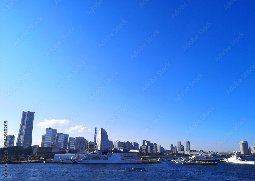 Fototapeta premium 横浜みなとみらいの風景