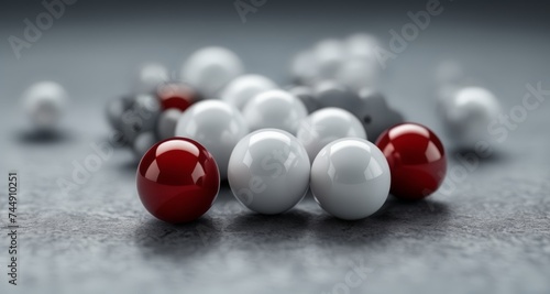  Contrasting spheres in a minimalist setting © vivekFx